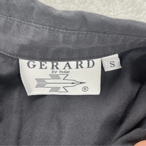 VTG Gerard By Pege Shirt Womens Small Southwest Aztec Long Sleeve Western Cowboy - Picture 7 of 12